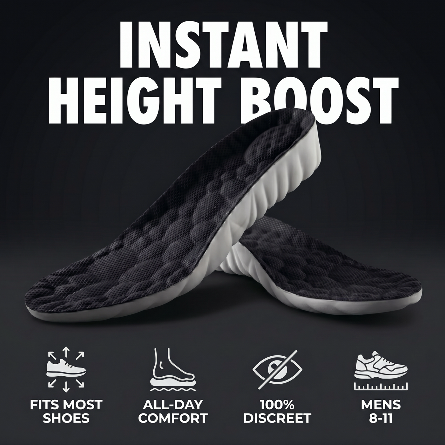 Comfort 365 Cloud Height Booster Insoles